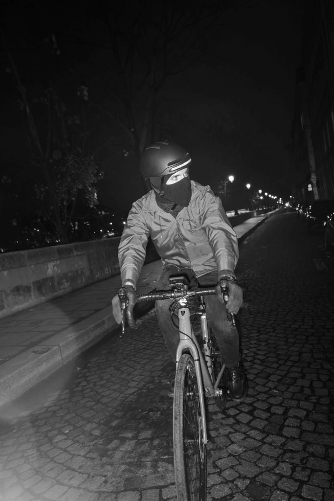 Sous-casque de vélo hiver