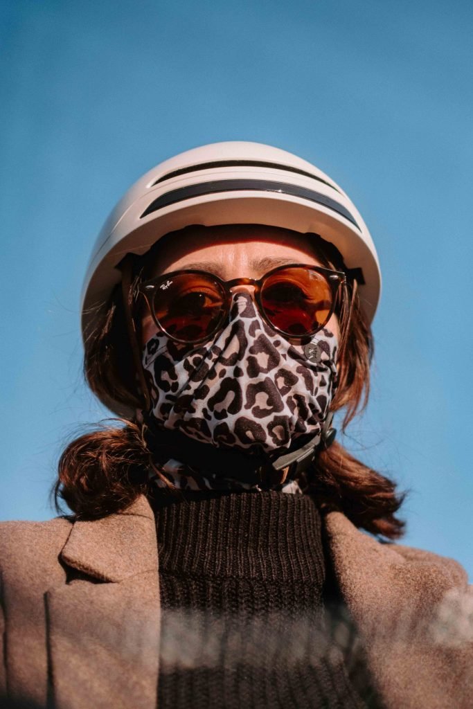 Sous-casque de vélo hiver