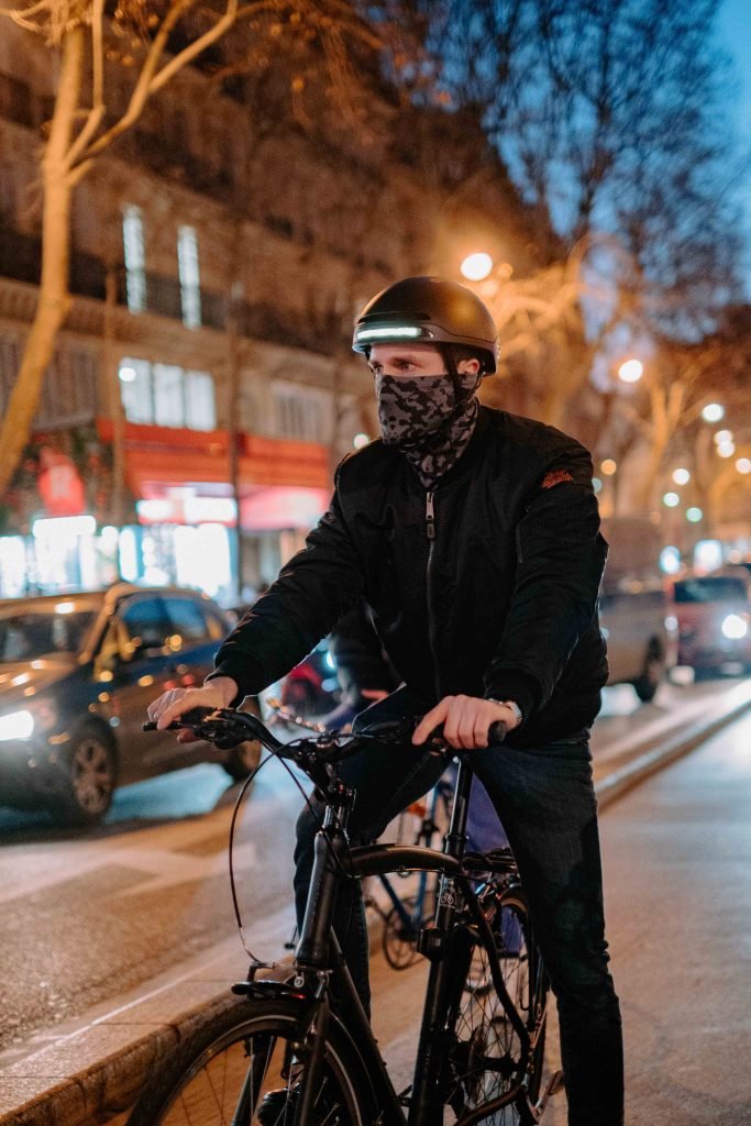 Sous-casque de vélo hiver