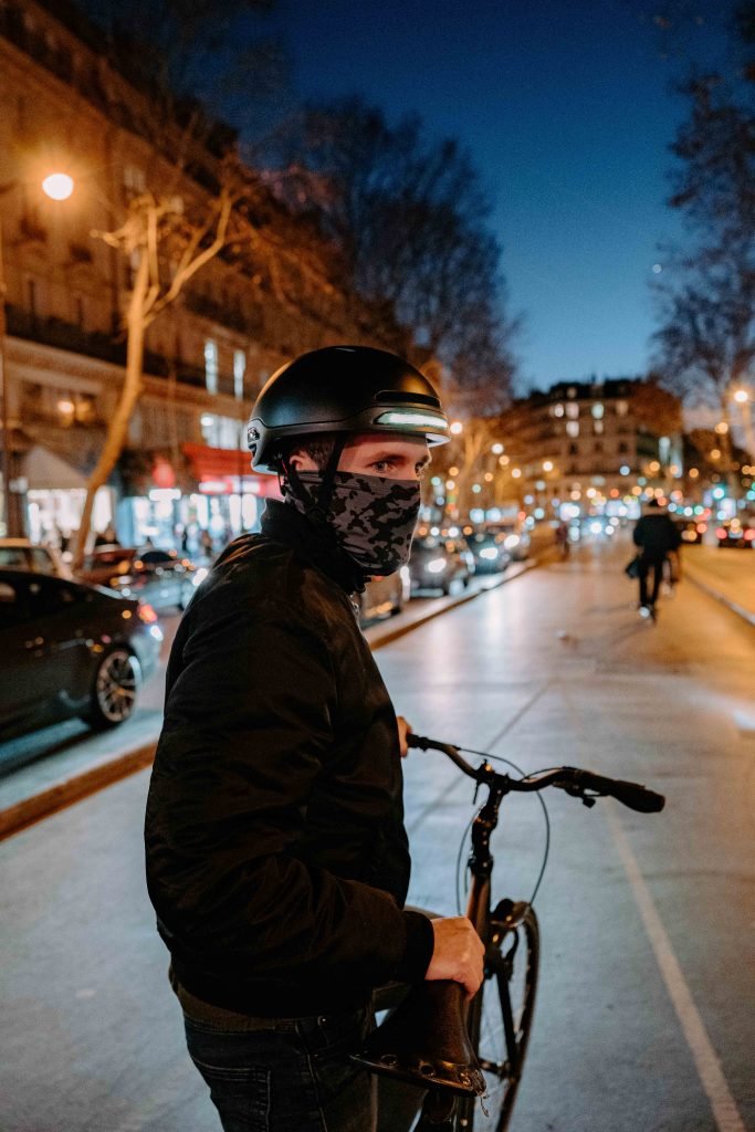 Sous-casque de vélo hiver